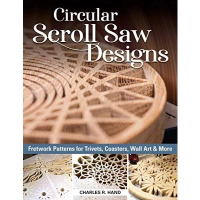 Obrázek Circular Scroll Saw Designs: Fretwork Patterns for Trivets, Coasters, Wall Art &amp; More