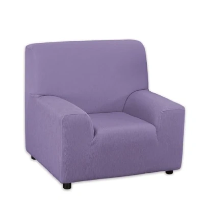 Obrázek Martina Home Emilia Elastischer Sofabezug für 1 Sitzer, Stoff, Lila, (70 bis 110 cm)