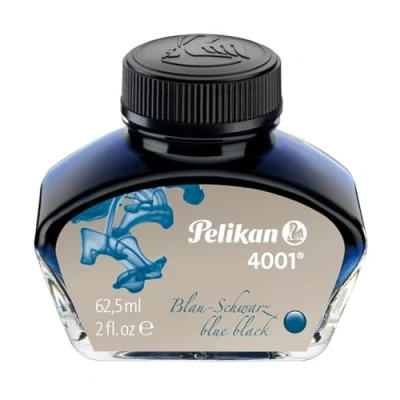 Obrázek Pelikan Tintenglas Tinte 4001, Blau Schwarz, 62.5 ml, 1 Glas