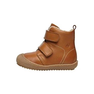 Obrázek NATURINO Stiefeletten aus gefüttertem Nappaleder, Cognac 26
