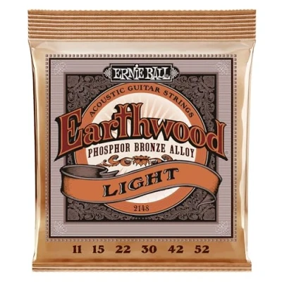 Obrázek Ernie Ball Akustické kytarové struny Earthwood Light, fosforová bronza, tloušťka 1152