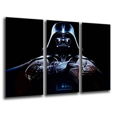 Obrázek Nástěnný obraz Star Wars, Darth Vader, 97 x 62 cm, dřevěný potisk formát XXL umělecký tisk, ref. 26022