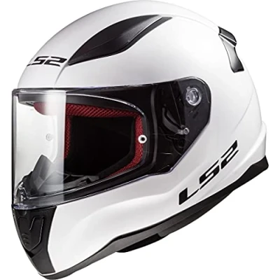 Obrázek LS2, Integrální motocyklová helma RAPID SOLID White, S