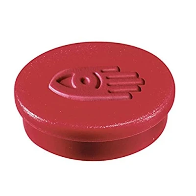 Obrázek Legamaster 7181202 samolepicí magnety cca 850 g, červené