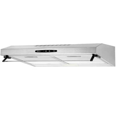 Obrázek Bomann® digestoř 60 cm podstavec cirkulace a odvod vzduchu vč. upevňovacího materiálu filtru 3 stupně 205 m3/h 71 dB DU 623.3 inox