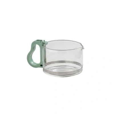 Obrázek FACKELMANN Verseuse à café Pour cafetière 2060850 Kaffeekanne für Philips: 444, Glas, Kunststoff, Grün, 13,6 x 10,1 10,2 cm, durchsichtig, 1.3 litres