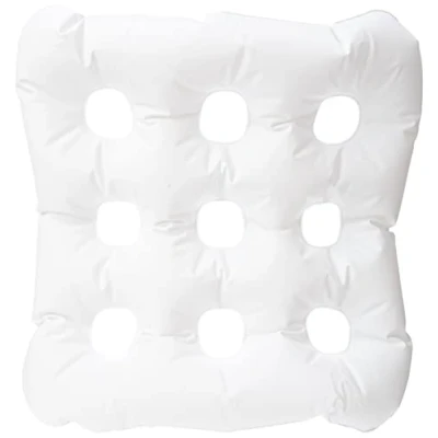 Obrázek Homecraft Inflatable Bath Cushion, Non Slip Bathing Cushion for Support and Comfort, Suction Feet Safety, Waterproof Bathtub Accessory Aid, 43,2 x cm (ELigible VAT relief in the UK)