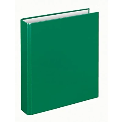Obrázek VELOFLEX 1153040 Ringbuch Basic, DIN A5, 1 Stück, grün, Füllhöhe 25 mm, Ringordner mit 4 Ring Mechanik, Ordner schmal
