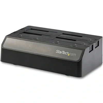 Obrázek StarTech.com 4 Schacht SATA Festplatten Dockingstation Für 2,5&quot;/3,5&quot; SSD / HDD USB 3.1 (10Gbit/s) Docking Station