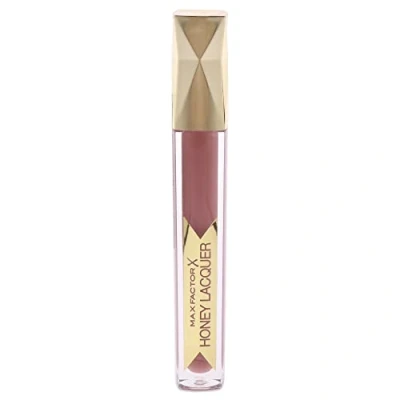 Obrázek Max Factor Honey Lacquer Indulging Coral 20 rtěnka barva, Lesk na rty a balzám Vlhkost v jednom výrazná vláčná lesklá