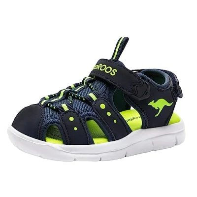 Obrázek Kangaroos Kmini Sandály pro děti, Velikost: 29, Dark navy/lime boty