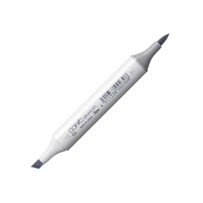 Obrázek COPIC Sketch Marker typ C 3, cool gray No. profesionální popisovač štětců, se super bush špičkou a středním hroadem