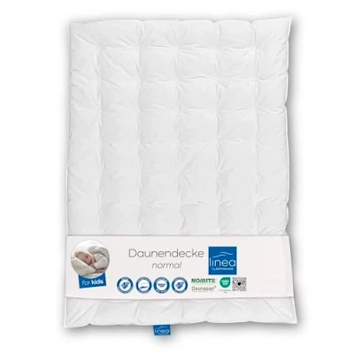 Obrázek Böhmerwald KIDS péřová deka, vhodná pro alergiky, 90 % prachové peří / 10 peří, hmotnost náplně: 300 g, tepelná třída: normální, velikost: 100 x 135 cm, OEKO TEX ® STANDARD