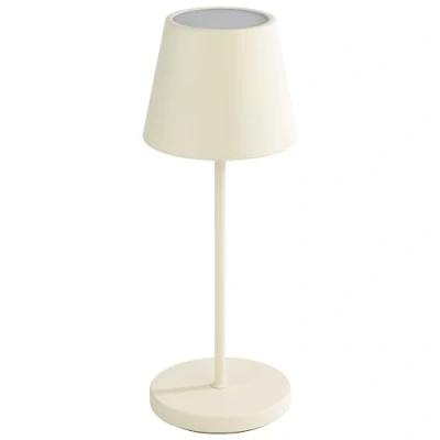 Obrázek APS 17000 &quot;MERLE&quot; bezdrátová stolní lampa USB C, nastavitelná teplota barvy a jas, ochrana proti stříkající vodě IP 54, vč. dokovací stanice dálkového ovládání