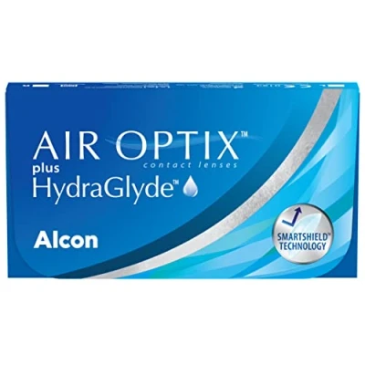 Obrázek Air Optix plus HydraGlyde měsíční čočky měkké, 6 kusů, BC 8,6 mm, DIA 14,2 1,5 dioptrií