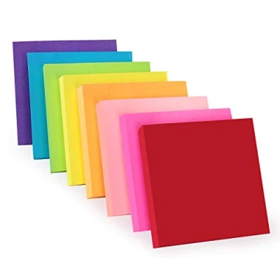 Obrázek ZCZN Haftnotizen 8 Blöcke 76 x mm Klebezettel, 100 Blatt/Block, Sticky Notes in Neonfarben
