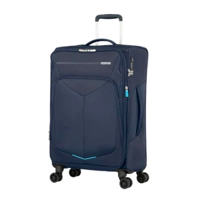 Obrázek American Tourister SummerFunk, Modrá (námořnická), Spinner M možnost rozšíření (67,5 cm 77 l)