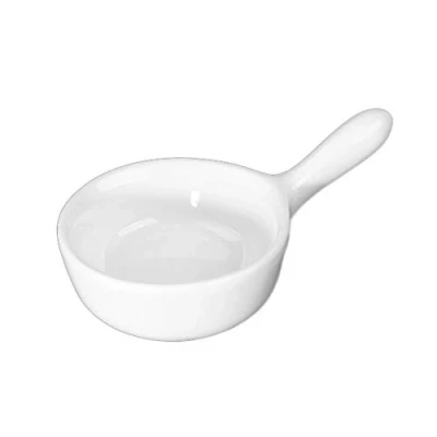Obrázek Holst Porzellan MI 0001 miska 6 cm pánvička, bílá, 10 x 3. 5 cm, jednotek