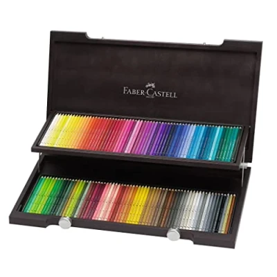 Obrázek Faber Castell 117513 akvarelové pastelky Albrecht Dürer, 120 pastelek v dřevěném kufříku