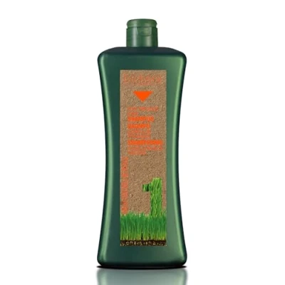 Obrázek SALERM Biokera Natura šampon pro barvené vlasy, 1000 ml, chrání barvu a vlasová vlákna, s makadamiovým olejem extraktem z červených bobulí, plus výživa