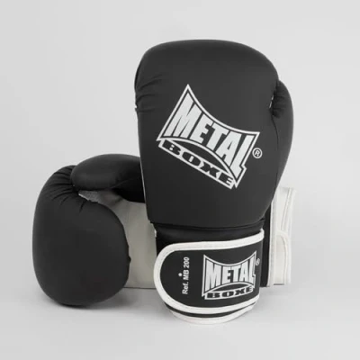 Obrázek METAL BOXE MB200 boxerské rukavice 340 g černé