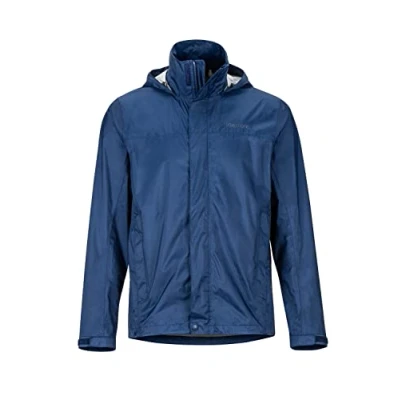 Obrázek Marmot Pánská bunda Precip Eco Nepromokavá pláštěnka, větruvzdorná prodyšná, skládací hardshell Windbreaker, ideální pro cyklistiku a turistiku (balení 1 ks)
