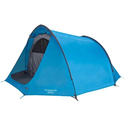 Obrázek Vango Voyager stan, River Blue, 400, 4 osoby, na trekking, kempování