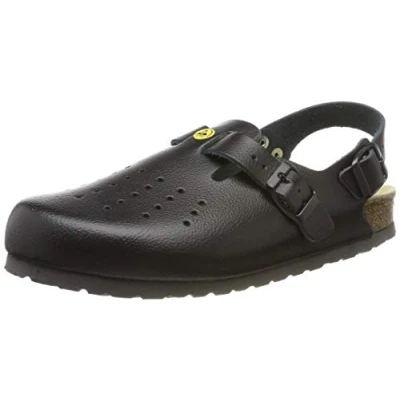 Obrázek Weeger Unisex ESD Clog Perf. Pracovní obuv, černá, 38 EU