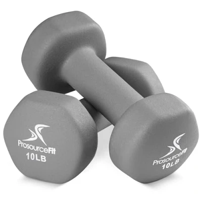 Obrázek ProsourceFit Neoprene Dumbbell Coated for Non Slip Grip, 10 lb