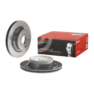 Obrázek Brembo 09.a358.11 zadní brzdový kotouč s UV lakováním, počet 2