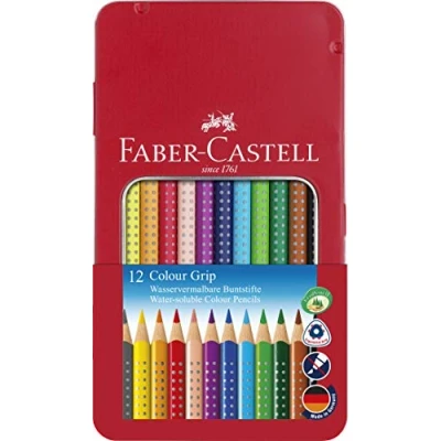 Obrázek Barevné pastelky Colour GRIP 2001 od Faber Castell, 112424, tříděné