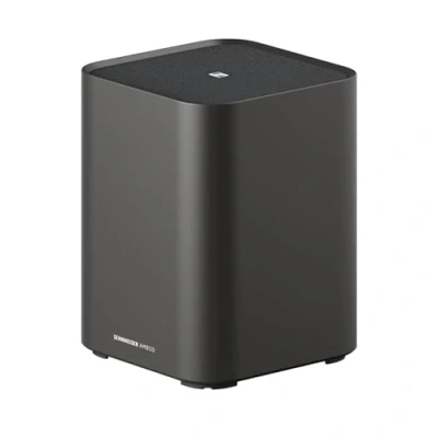 Obrázek Sennheiser AMBEO Sub pro TV a hudbu EU zástrčka 3D prostorový zvuk, pronikavé basy do 27 Hz 8&quot; s 350W třída D zesilovačem kompatibilní produkty Soundbar AMBEO, černý
