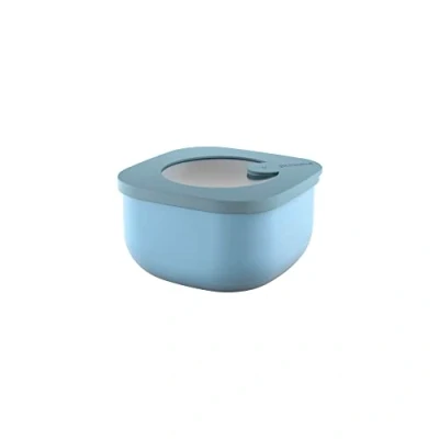 Obrázek Guzzini Kitchen Active Design, STORE&amp;MORE Dicht schließende Dosen für Kühlschrank/Gefrierschrank/Mikrowelle, Niedrig (S) Himmelblau, 12,2 x h6,8 cm 450 cc 170700189