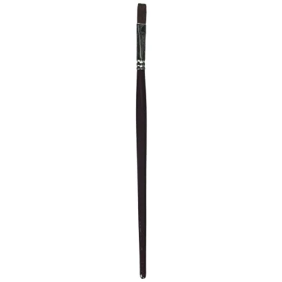 Obrázek Winsor &amp; Newton 5733106 Galeria akrylový štětec, ze syntetických vláken, ideální kontrola pro silnější barevné nanášení, jednovrkový štětec 1/4 palce, 6 mm