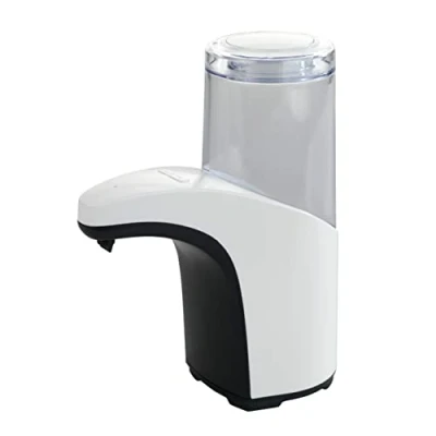 Obrázek WENKO Sensor Seifenspender Butler automatischer Flüssigseifen Spender, Infrarot Fassungsvermögen: 0.3 l, Kunststoff (ABS), 8 x 19.5 15 cm, Weiß