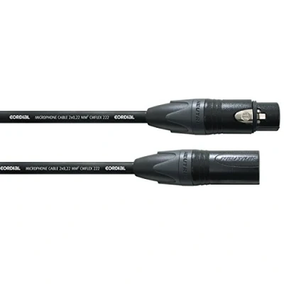 Obrázek Cordial XLR samice / male Neutrik 5 m CPM FM FLEX
