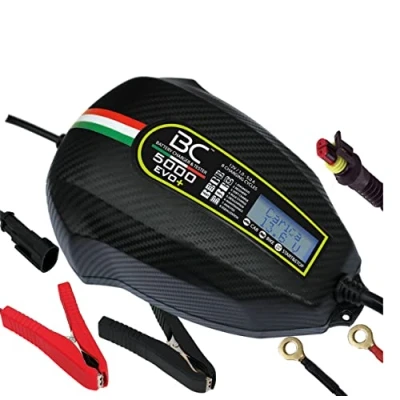 Obrázek BC Battery Controller 5000 EVO+, digitální nabíječka baterií a udržovací s LCD, zkušební přístroj pro baterie nabíjecí systém všechny 12V olověné autobaterie motocyklové baterie,