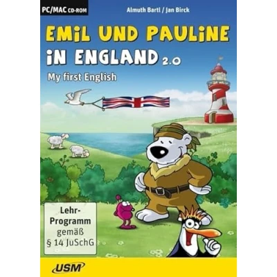 Obrázek Emil und Pauline in England 2.0 My First English (CD ROM): English. Für Windows MacOS