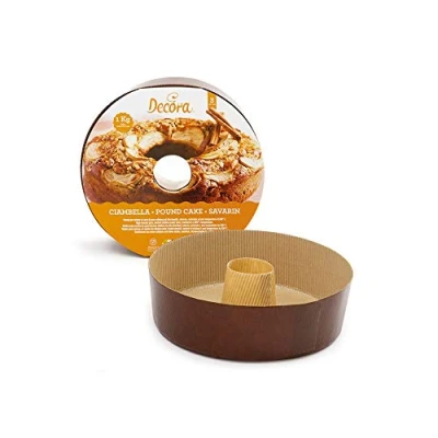 Obrázek 0320175 DECORA SAVARIN PAPIER BACKFORMEN 3TLG Ø 22 X H 7 CM 1 KG