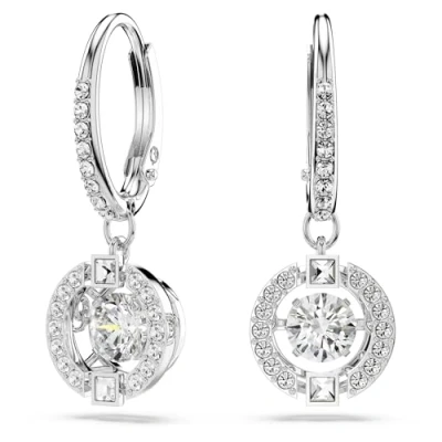 Obrázek Swarovski Kolekce Sparkling Dance Náušnice, Krystaly, rhodiované plated,zirkon, Není relevantní.