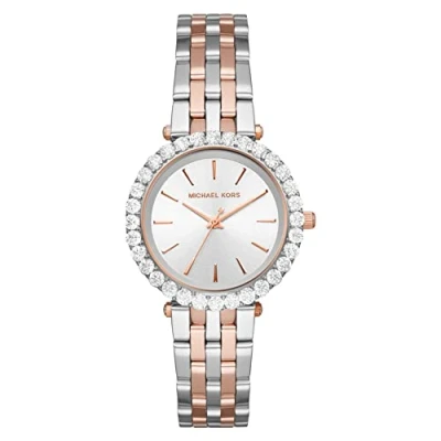 Obrázek Michael Kors Darci Hodinky silver/rosegoldcoloured, Ženy, Velikost: One Size, Silver/rosegold coloured