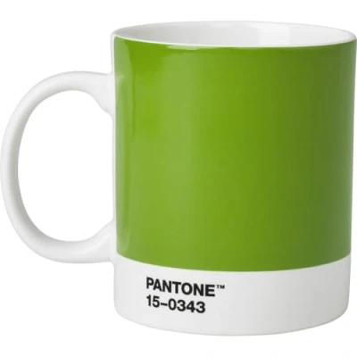 Obrázek Pantone Porcelánový hrnek na kávu, zelený 15 0343, 1 kus (balení ks)