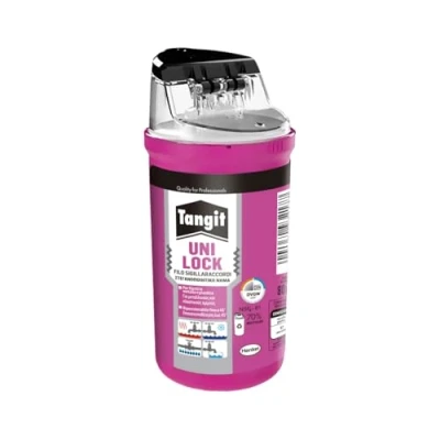 Obrázek Tangit Těsnicí drát Uni Lock pro hadice z kovu a plastu, přemístitelný trubky do 4 palců, rychlé použití, pitnou vodu plynové potrubí, 80 m