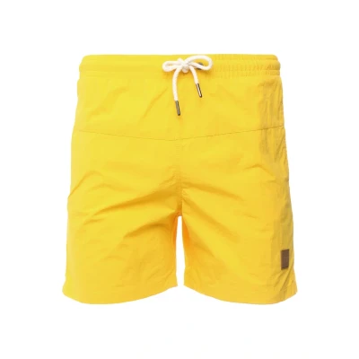 Obrázek Urban Classics Block Plavky, Muži, Velikost: Small, Chrome yellow