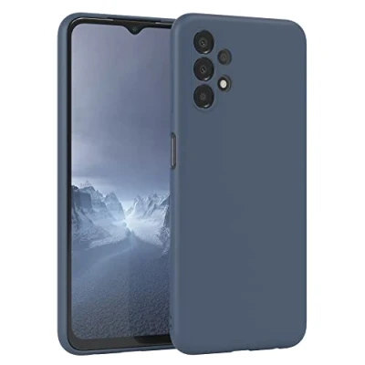 Obrázek EAZY Case Silikonové pouzdro pro Samsung Galaxy A13 (4G) Silikon Modré měkké nárazuvzdorné na mobil ochranné s ochranou fotoaparátu tenké prémiová