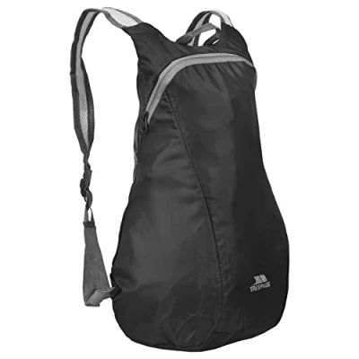 Obrázek Trespass Rucksack Kompakt Zusammenfaltbarer Reverse, Black, One Size, UAACBAL30001_BLKEACH