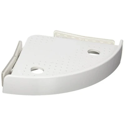 Obrázek BestofTv etagere01 &#039;Store Up Shell das Regal mit Schiebewänden gesehen an Fernseher Kunststoff weiß 27 x 30 7,6 cm