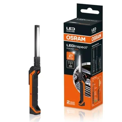 Obrázek OSRAM LEDIL408 LEDinspect POCKET200, štíhlé kontrolní svítidlo, 6500K, dobíjecí pracovní LED světlo, magnetické, ohebné