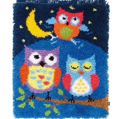 Obrázek Vervaco PN 0148429 pro 0154926 Knuepfte Ppich K Selbstknuepfen, bavlna, Bílá, 43 x 54 0,3 cm