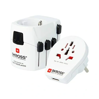 Obrázek SKROSS Cestovní adaptér pro svět A USB 7